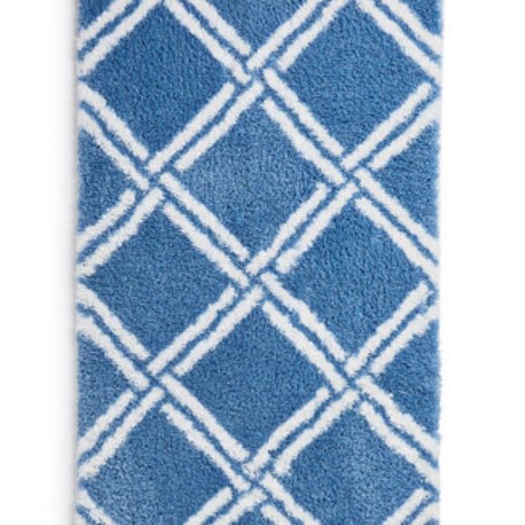 CHARTER CLUB Lattice Bath Rug, 19.3" x 34" - Picture 1 of 1